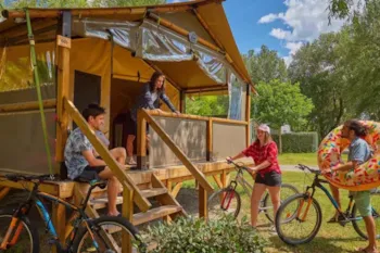 Mietunterkunft - Nicht Sanitarisierte Comfort Lodge 2 Schlafzimmer - Camping Seasonova Les Prés du Verdon