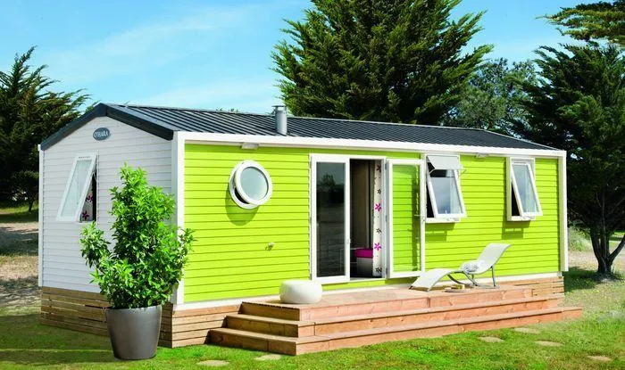 Huuraccommodatie(s) - Stacaravan 28 M² - Camping Ctoutvert TEST - Ne pas réserver