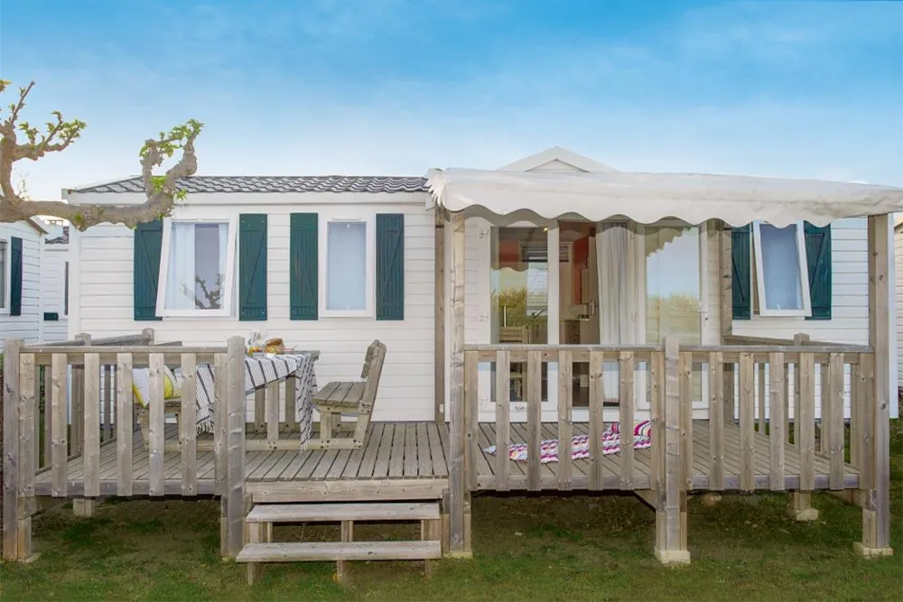 Mietunterkunft - Mobilheim Cosy 3 Zimmer - I6p3 - Camping Tohapi - Le Parc des Allais 