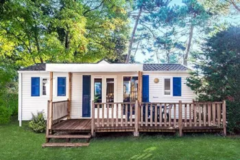 Mietunterkunft - Mobilheim Classic - 21 M²- 2 Zimmer - Hochterrasse - Homair - Camping Le Parc des Allais 