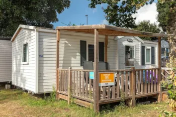Mietunterkunft - Mobilheim Classic - 29 M² - 2 Zimmer - Erhöhte Terrasse - Homair - Camping Le Parc des Allais 