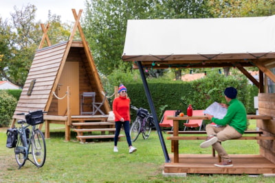Unusual package :Cabadienne 8m² - 1 bedroom + Mini fridge + Terrace — 2