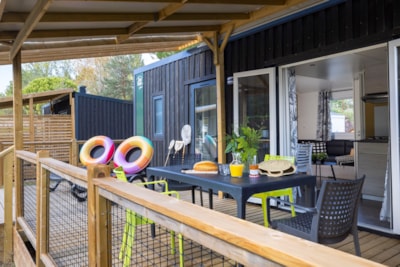 Homeflower Premium 35m² (3 bedrooms) + television + Dishwasher + Air conditioning +Coverred terrace — 9