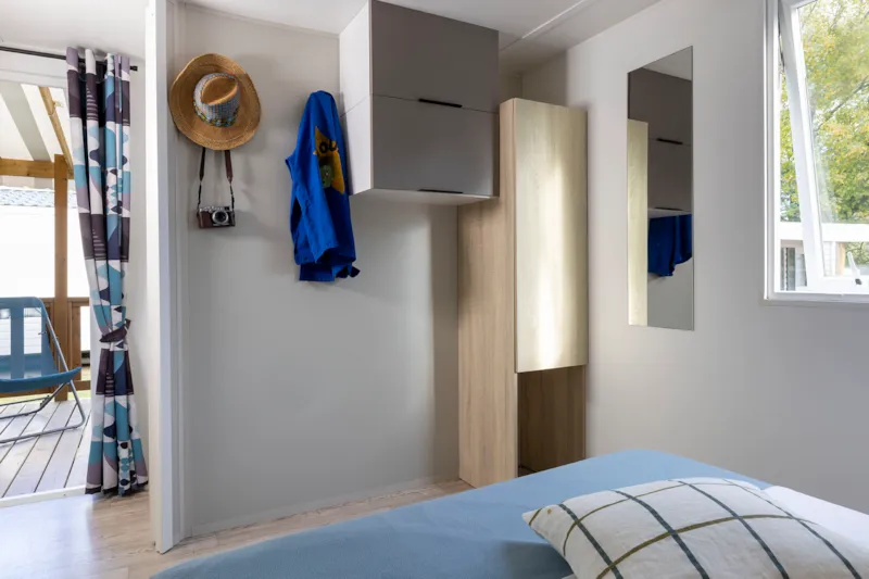 Mobil-Home Confort 27M²  - 2 Chambres + Terrasse Couverte + Tv