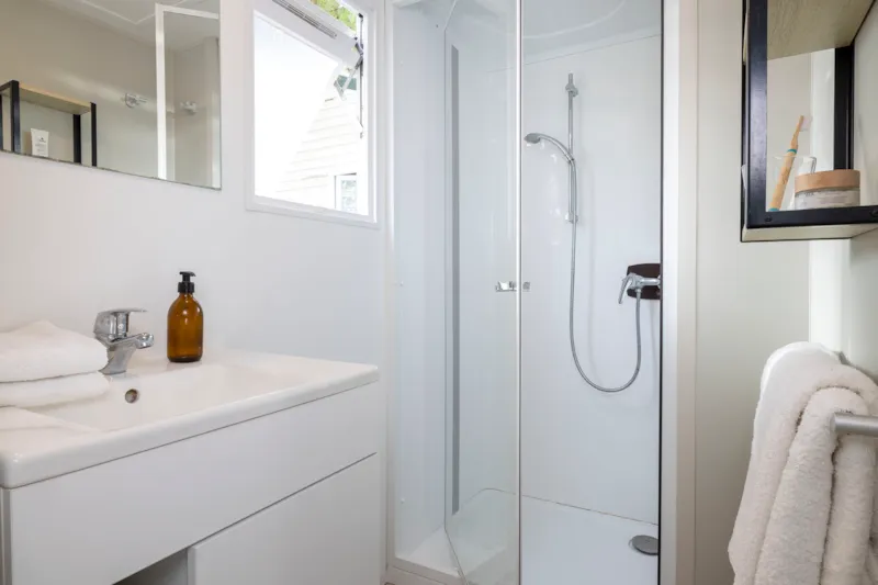 Mobil-Home Confort 27M²  - 2 Chambres + Terrasse Couverte + Tv