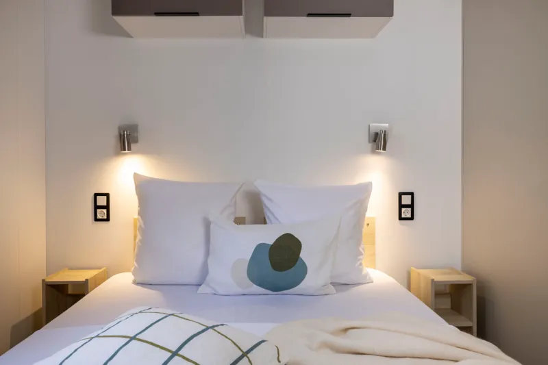 Mobil-Home Confort 30M² - 2 Chambres + Terrasse Couverte + Tv