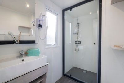 Homeflower Premium 29m² (2 bedrooms) + television + Dishwasher + Coverred terrace + Air conditioning — 5