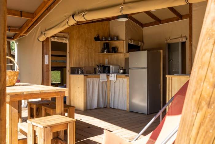 Cabane Cotton Confort 32M² -  2Chambres + Terrasse Couverte + Quartier Piéton