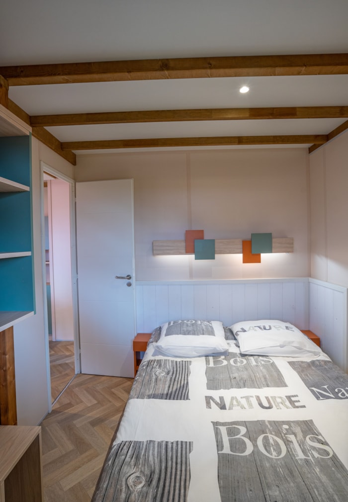 Chalet Cannelle Premium 26.5M² 2 Chambres + Tv + Lv + Terrasse Couverte + Quartier Piéton