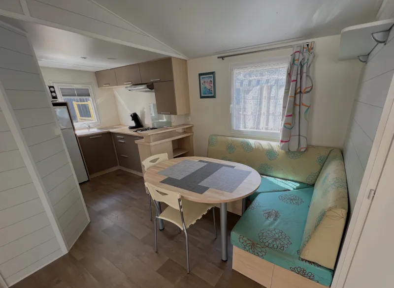 Mobil-Home Confort 30M² - 2 Chambres + Terrasse Couverte + Tv