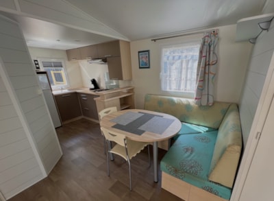 Mobil-home Confort - 2 bedrooms + Covered terrace + TV — 7