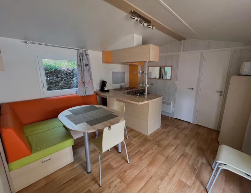Mobil-Home Confort 30M² - 2 Chambres + Terrasse Couverte + Tv