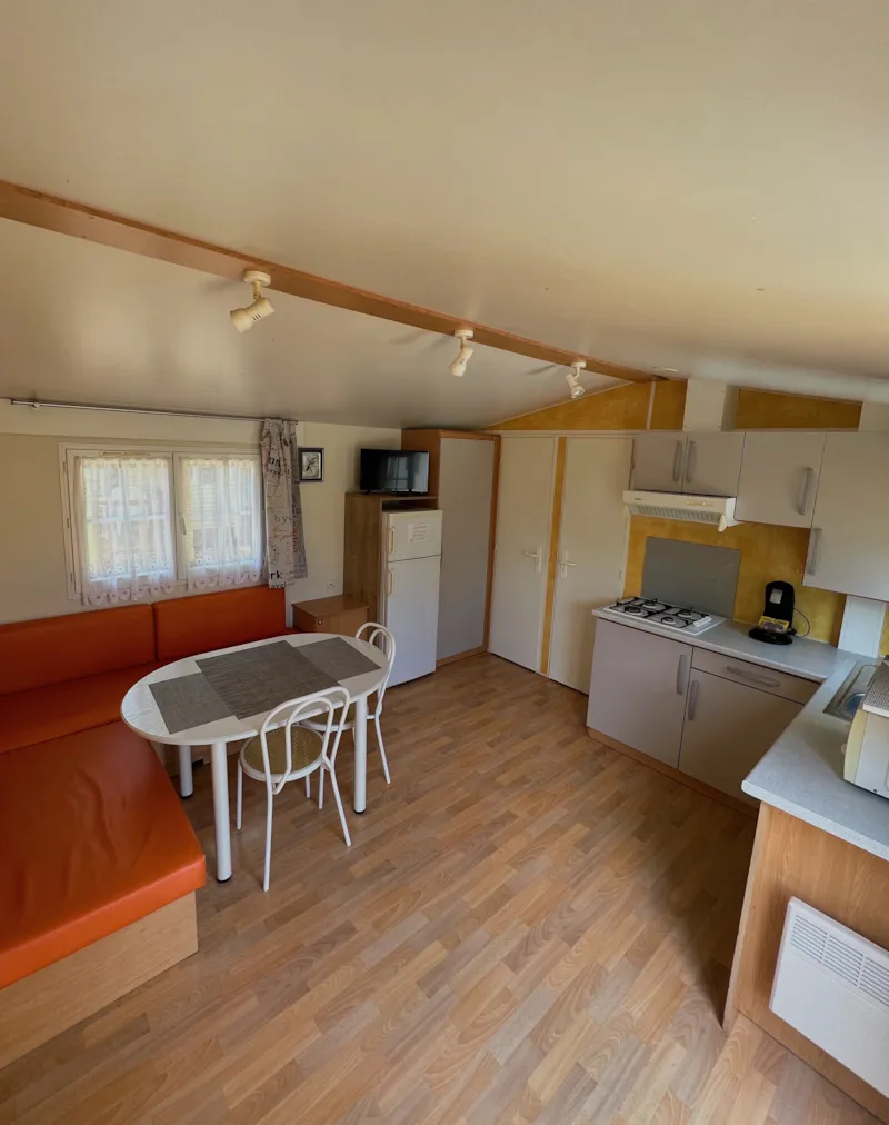 Mobil-Home Confort 30M² - 2 Chambres + Terrasse Couverte + Tv