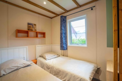 Chalet Cannelle 26.5m² 2 bedrooms + TV + sheltered terrace — 5