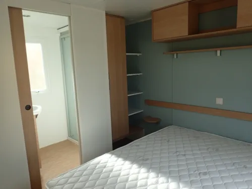 Huuraccommodatie(s) - Stacaravan Moon Tv - 19 M² - 1 Slaapkamer - image n°3 - Clico Chic - Eyrieux Camping