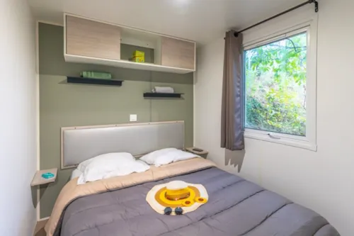 Huuraccommodatie(s) - Stacaravan Sun Top Presta - 29 M² - 2 Slaapkamers - image n°3 - Clico Chic - Eyrieux Camping