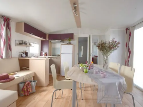 Mietunterkunft - Mobilheim Resort Top Presta - 34 M² - 3 Schlafzimmer - image n°2 - Clico Chic - Eyrieux Camping