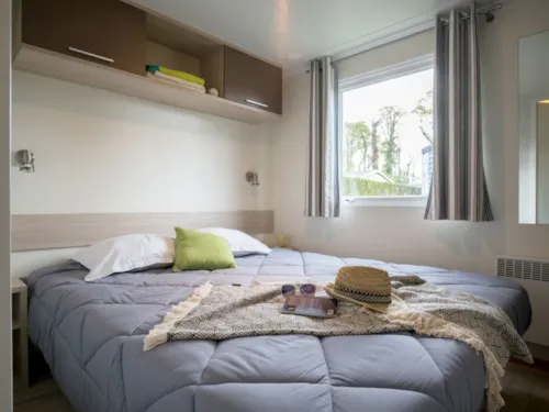 Mietunterkunft - Mobilheim Resort Top Presta - 34 M² - 3 Schlafzimmer - image n°3 - Clico Chic - Eyrieux Camping