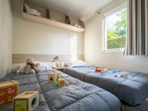 Mietunterkunft - Mobilheim Resort Top Presta - 34 M² - 3 Schlafzimmer - image n°4 - Clico Chic - Eyrieux Camping