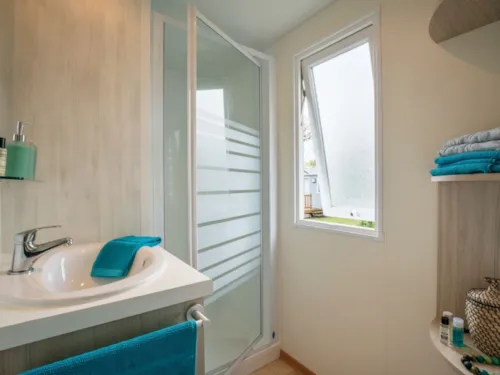 Mietunterkunft - Mobilheim Resort Top Presta - 34 M² - 3 Schlafzimmer - image n°5 - Clico Chic - Eyrieux Camping