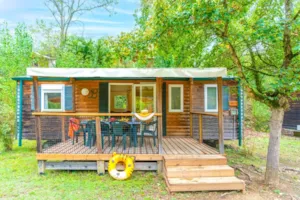 Locatif - Stacaravan Resort Top Presta - 34 m² - 3 slaapkamers - Clico Chic - Eyrieux Camping