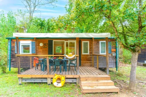 Mietunterkunft - Mobilheim Resort Top Presta - 34 M² - 3 Schlafzimmer - image n°1 - Clico Chic - Eyrieux Camping