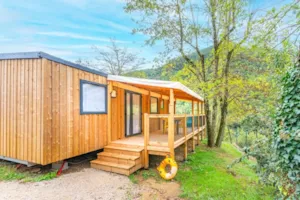Locatif - Stacaravan Rose Top Presta - 38 m² - 3 slaapkamers - Clico Chic - Eyrieux Camping