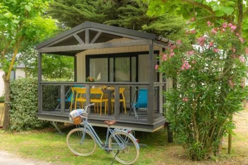 Accommodation - Mobile-Home Rose Top Presta - 32 M² - 3 Bedrooms - image n°1 - Clico Chic - Eyrieux Camping