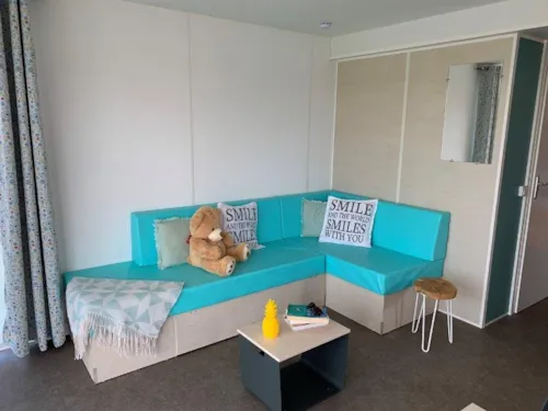 Accommodation - Mobile-Home Rose Top Presta - 32 M² - 3 Bedrooms - image n°2 - Clico Chic - Eyrieux Camping