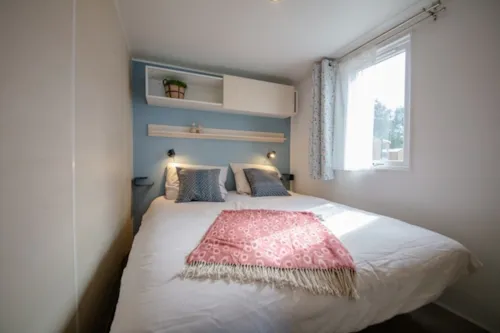 Accommodation - Mobile-Home Rose Top Presta - 32 M² - 3 Bedrooms - image n°4 - Clico Chic - Eyrieux Camping
