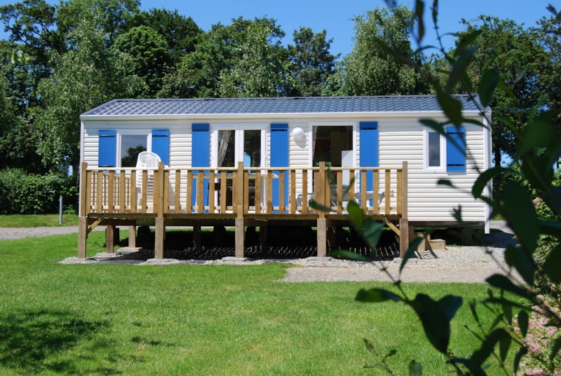 Mobilheim mit 3 Schlafzimmern – 1 Badezimmer – Granville –  6/8 Personen