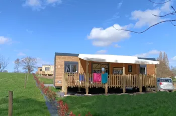Mietunterkunft - Mobilheim 3 Zimmer - 2 Bad- Chausey - Samstag - Castel Camping Château de Lez-Eaux