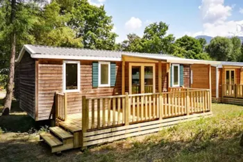 Mietunterkunft - Mobil - Home Comfort Xl - 3 Bedrooms - Raised Terrace - Ac - Camping Tohapi - Les Iles