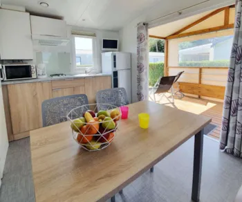 Mietunterkunft - Mobilheim 1 Zimmer M - Camping Mirabel Les Prairies de la Mer