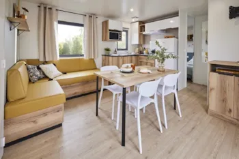 Mietunterkunft - Mobilheim 3 Zimmer Plus - Camping Mirabel Les Prairies de la Mer