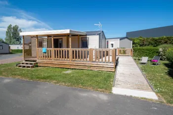 Mietunterkunft - Mobilheim Ausgestattet Für Behindertes 2 Zimmer - Camping Mirabel Les Prairies de la Mer