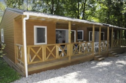 Huuraccommodatie(s) - Chalet Canelle Duo - Camping des Grottes****