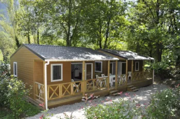 Huuraccommodatie(s) - Chalet Canelle Duo - Camping des Grottes****