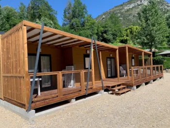 Huuraccommodatie(s) - Chalet Cannelle Duo Premium - Camping des Grottes****