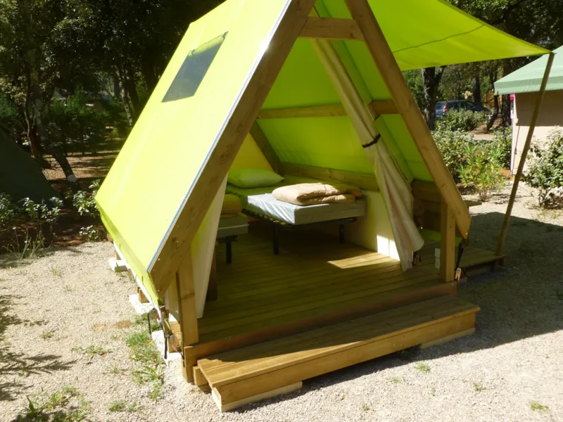 Tente Toile Et Bois Randonneur 9M² - 2 Lits