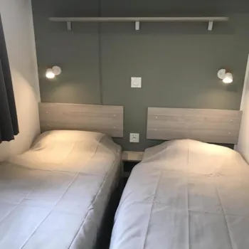 Huuraccommodatie(s) - Stacaravan 36M² - Airconditioning + Tv + Overdekt Terras - Camping Le Relais de la Bresque