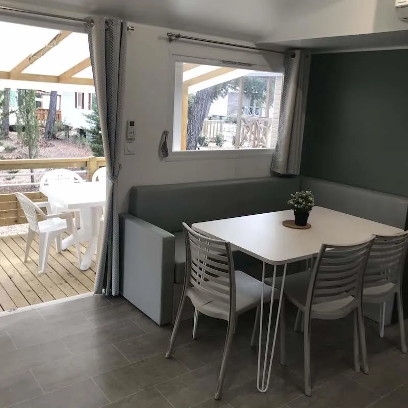 Mobile Home 36M² - Clim + Tv + Terrasse Couverte