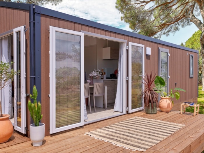 Mobil-Home 4 Places Premium Large / Vue Mer