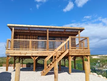 Mietunterkunft - Premium-Chalet Mit - Camping Les Tamaris