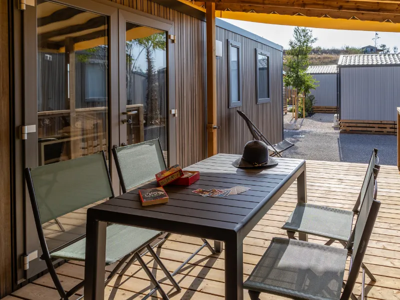Mobil-Home Premium 6 Places (Terrasse 15M2)