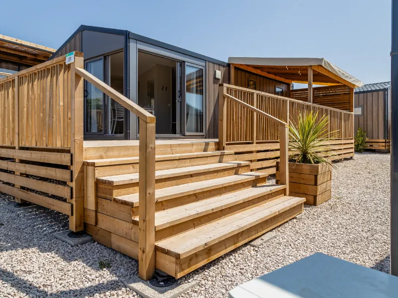 Mobil-Home Premium Large Colline 6 Places (Terrasse 33M2)