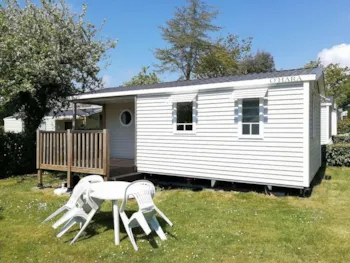 Mietunterkunft - Mobil-Home 24M² Mit Sanitären Anlagen - 2 Zimmer + Terrasse - Camping de la Plage Bénodet
