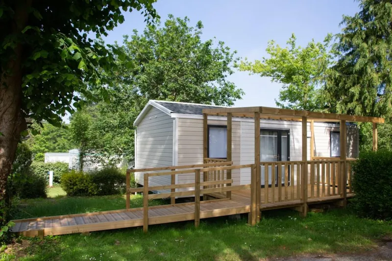 Mobil-Home Pmr - 31M2 - 2 Chambres - Terrasse Couverte - (Mobil-Home Adapté Aux Personnes À Mobilité Réduite) -