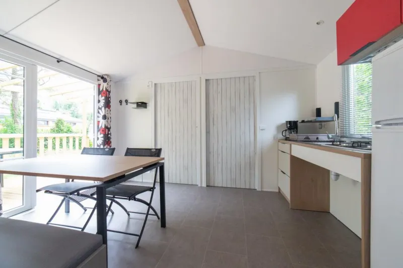 Mobil-Home Pmr - 31M2 - 2 Chambres - Terrasse Couverte - (Mobil-Home Adapté Aux Personnes À Mobilité Réduite) -