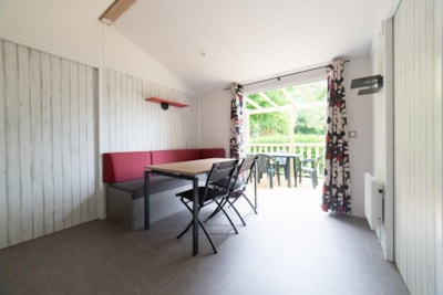 Mobile-home for the disabled - 31m2 - 4 people max - 2 bedrooms - covered terrace — 7